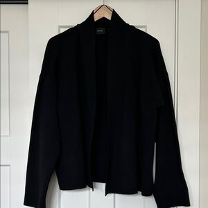 Cyrus Classic Black open front cardigan